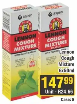 J&E Cash and Carry Lennon Cough Mixture offer