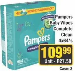 J&E Cash and Carry Pampers Baby Wipes Complete Clean offer
