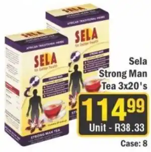 J&E Cash and Carry Sela Strong Man Tea offer