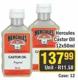 J&E Cash and Carry Hercules Castor Oil offer