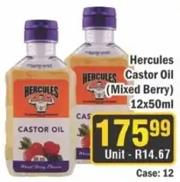 J&E Cash and Carry Hercules Castor Oil (Mixed Berry) offer