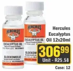 J&E Cash and Carry Hercules Eucalyptus Oil offer