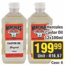J&E Cash and Carry Hercules Castor Oil offer
