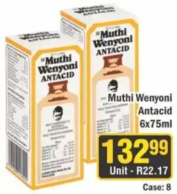 J&E Cash and Carry Muthi Wenyoni Antacid offer