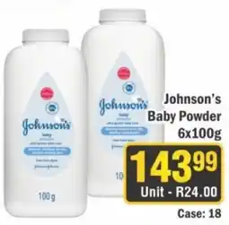 J&E Cash and Carry Johnson's Baby Powder offer