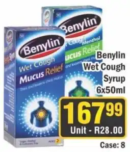 J&E Cash and Carry Benylin Wet Cough Mucus Relief offer