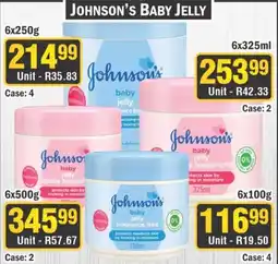 J&E Cash and Carry Johnson's Baby Jelly offer