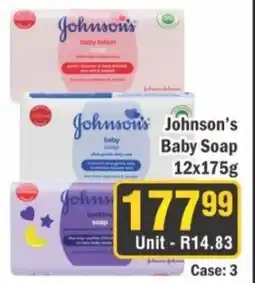 J&E Cash and Carry Johnson's Baby Soap offer