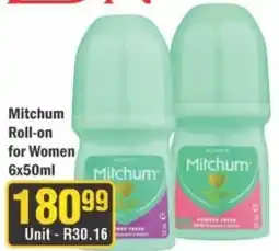 J&E Cash and Carry Mitchum Roll-on for Women offer