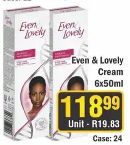 J&E Cash and Carry Even & Lovely Cream offer
