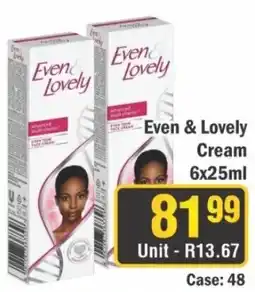J&E Cash and Carry Even & Lovely Cream offer