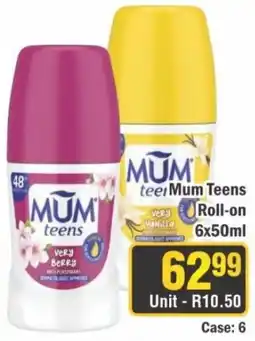 J&E Cash and Carry Mum Teens Roll-on offer