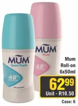 J&E Cash and Carry Mum Roll-on offer