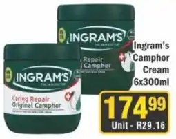 J&E Cash and Carry Ingram's Camphor Cream offer