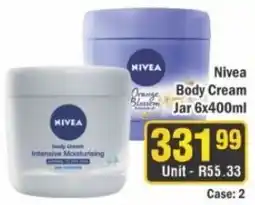 J&E Cash and Carry Nivea Body Cream offer