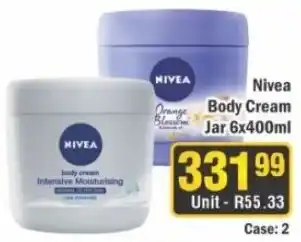 J&E Cash and Carry Nivea Body Cream offer
