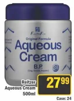 J&E Cash and Carry Reitzer Aqueous Cream offer