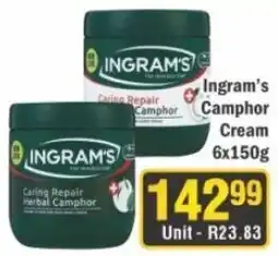 J&E Cash and Carry Ingram's Camphor Cream offer