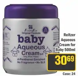 J&E Cash and Carry Reitzer baby Aqueous Cream offer