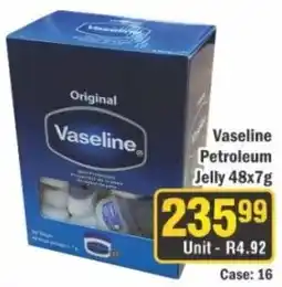 J&E Cash and Carry Vaseline Petroleum Jelly offer