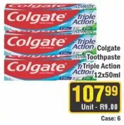 J&E Cash and Carry Colgate Toothpaste Triple Action offer