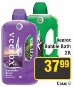 J&E Cash and Carry Veerox Bubble Bath offer