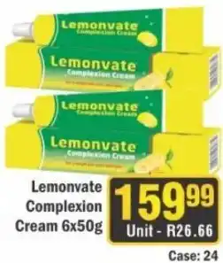 J&E Cash and Carry Lemonvate Complexion Cream offer