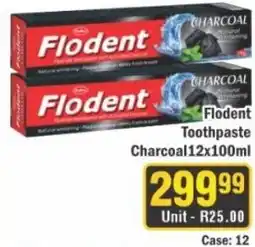 J&E Cash and Carry Flodent Toothpaste Charcoal offer