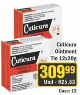 J&E Cash and Carry Cuticura Ointment offer