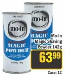 J&E Cash and Carry Mo-In Magic Shaving Powder offer