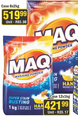 J&E Cash and Carry MAQ Washing Powder offer