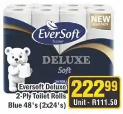 J&E Cash and Carry EverSoft Deluxe 2-Ply Toilet Rolls offer