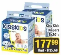 J&E Cash and Carry Kiss Kids Diapers offer
