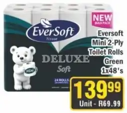J&E Cash and Carry EverSoft Deluxe Soft Mini 2-Ply Toilet Rolls offer