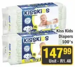 J&E Cash and Carry Kiss Kids Diapers offer