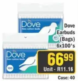 J&E Cash and Carry Dove Earbuds offer