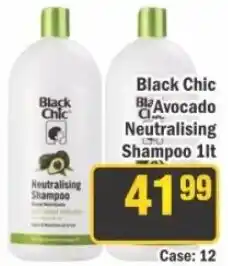 J&E Cash and Carry Black Chic Avocado Neutralising Shampoo offer