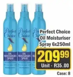 J&E Cash and Carry Perfect Choice Oil Moisturiser Spray offer
