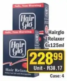 J&E Cash and Carry Hair Glo Hair Relaxer offer