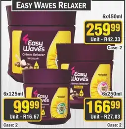 J&E Cash and Carry Easy Waves Crème Relaxer offer