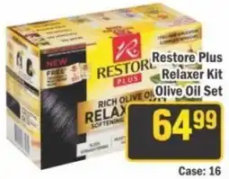 J&E Cash and Carry Restore Plus Relaxer Kit offer