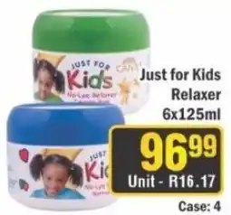 J&E Cash and Carry Just for Kids Relaxer offer