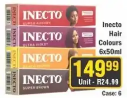 J&E Cash and Carry Inecto Hair Colours Assorted offer