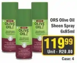 J&E Cash and Carry ORS Olive Oil Sheen Spray offer