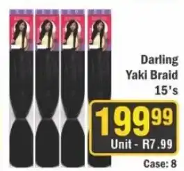 J&E Cash and Carry Darling Yaki Braid offer
