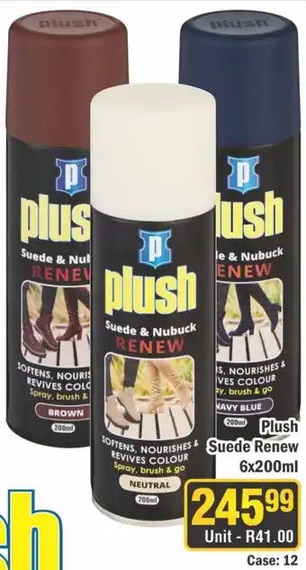 J&E Cash and Carry Plush Suede Renew offer