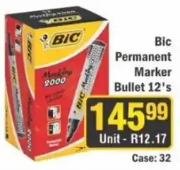J&E Cash and Carry Bic Permanent Marker Bullet offer