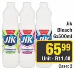 J&E Cash and Carry Jik Bleach offer