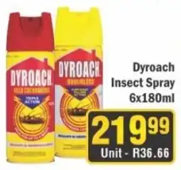 J&E Cash and Carry Dyroach Insect Spray offer