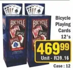 J&E Cash and Carry Bicycle Playing Cards offer